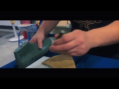 맞춤 신발 서비스 개발실 작업